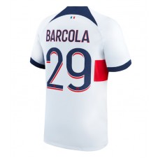 Paris Saint-Germain Bradley Barcola #29 Bortedrakt 2023-24 Kortermet